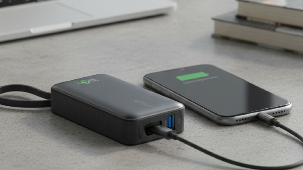 Anker Nano Power Bank 10000mAh レビュー｜45W急速充電×巻き取りUSB-Cケーブル内蔵、228gで出張・旅行に最適【6,990円】